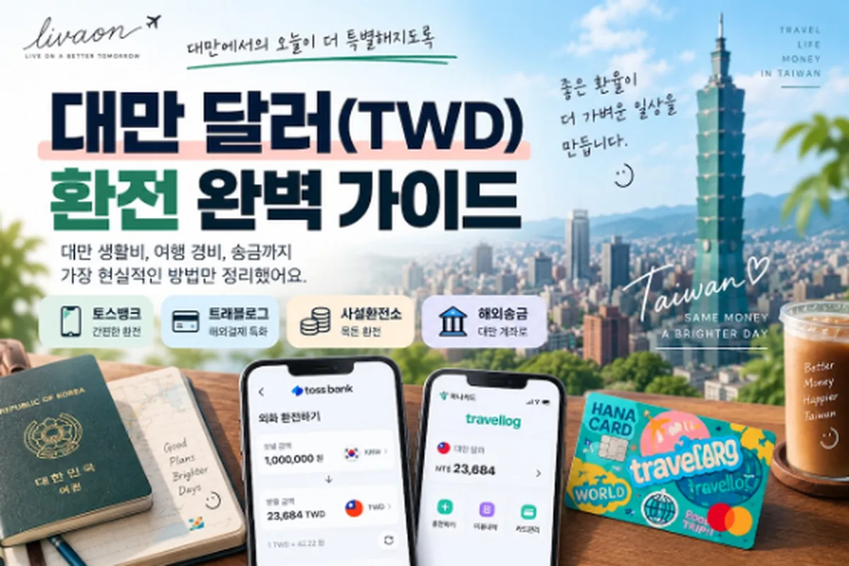 대만 달러 환전 방법 총정리